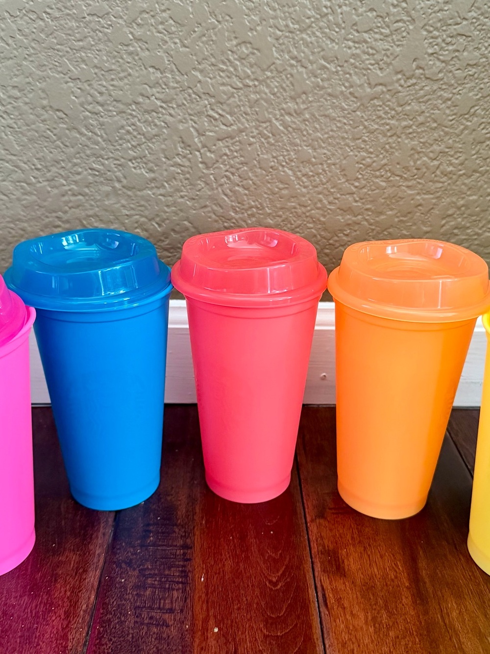 Starbucks Bright Pink Checklist Travel Cup